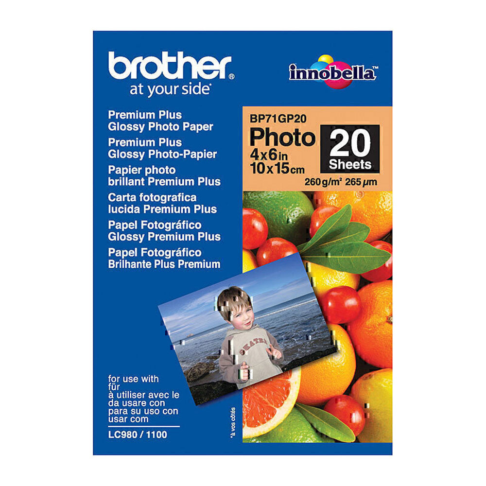 Brat Glossny Paper 260GSM 20pk