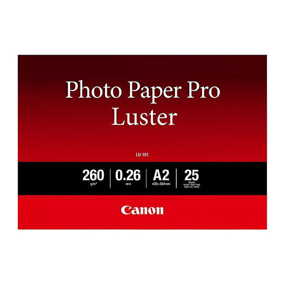 Papier photo canon lustre