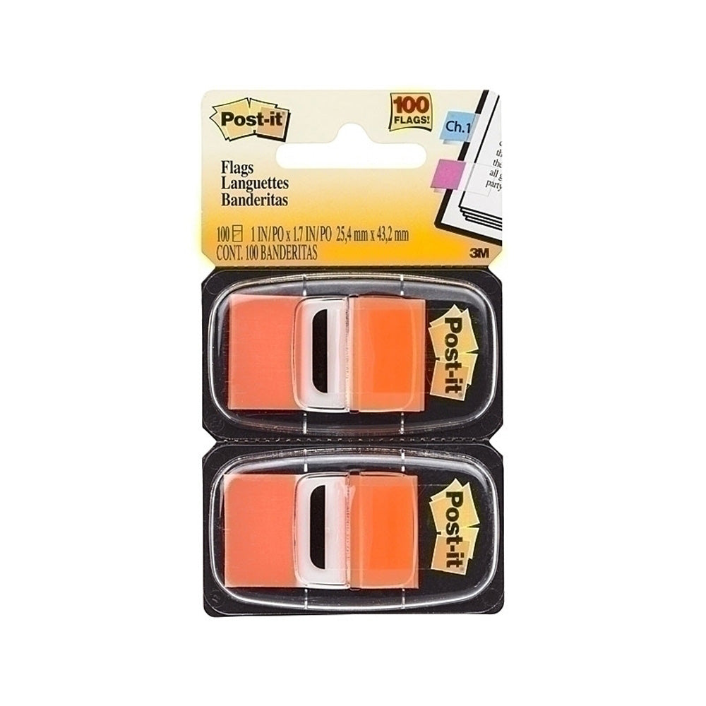 Post-it 2-pacote 25x43mm sinalizadores (caixa de 6)