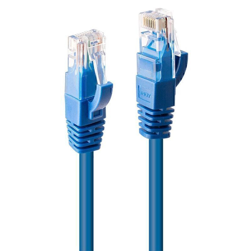 Lindy Cat6 U / UTP Gigabit Network Cable (bleu)