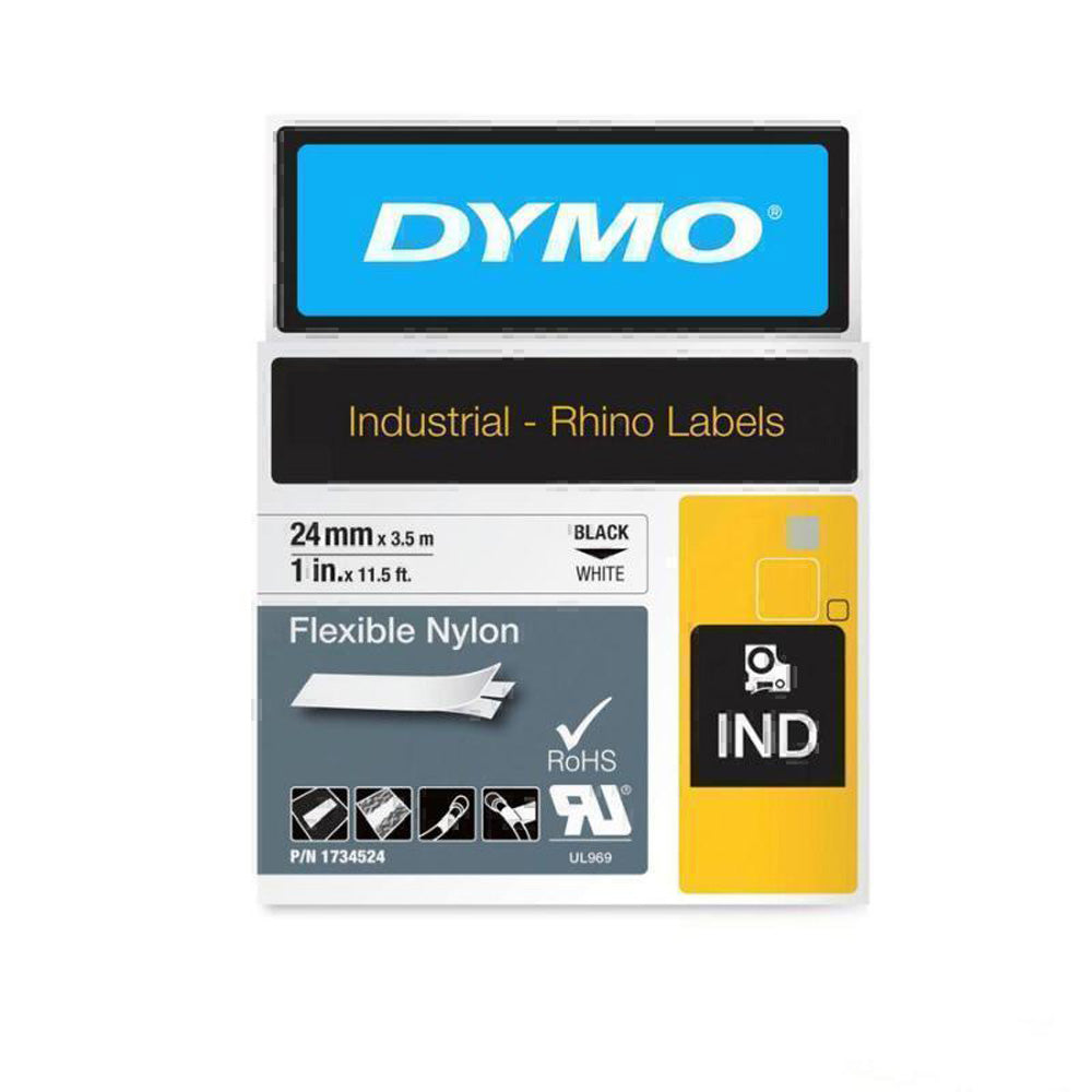 Dymo Industrial Rhino Labels 24mm (hvid)