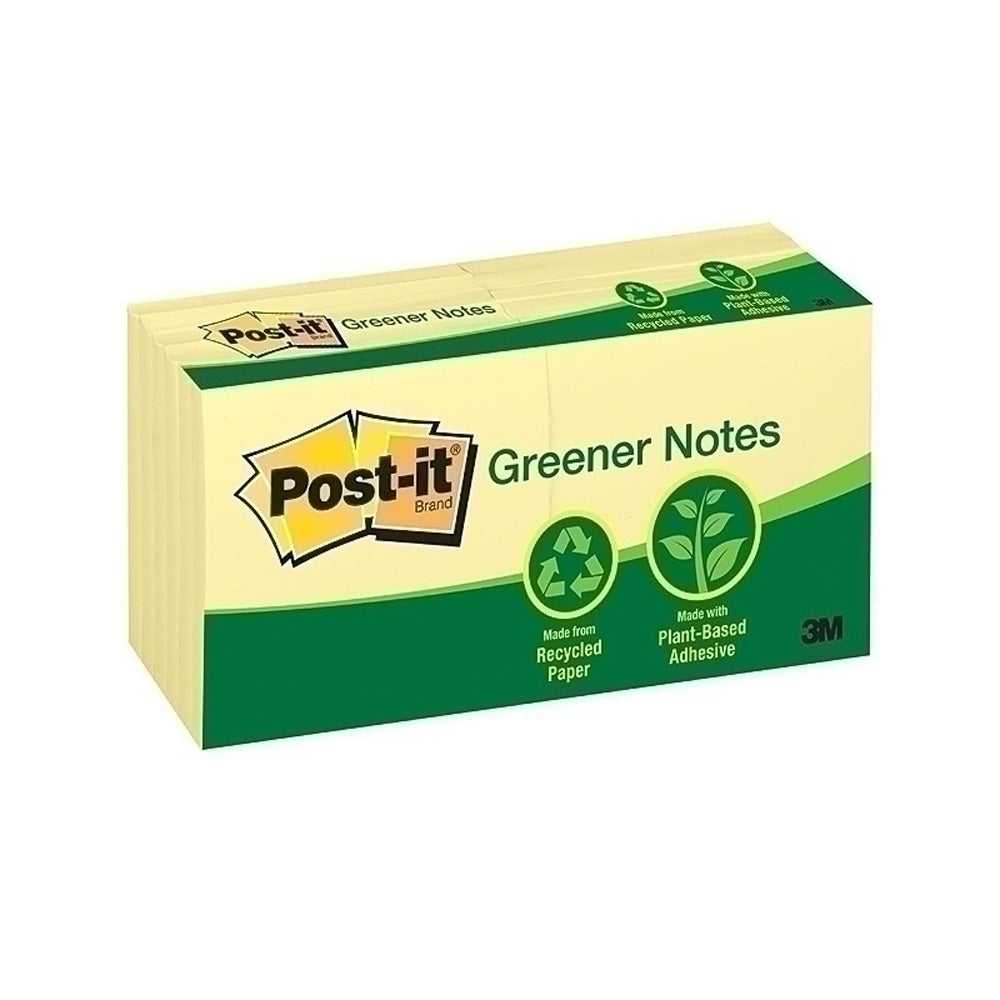 Post-It-grüner Notizen 12Pk (Kanariengelb)