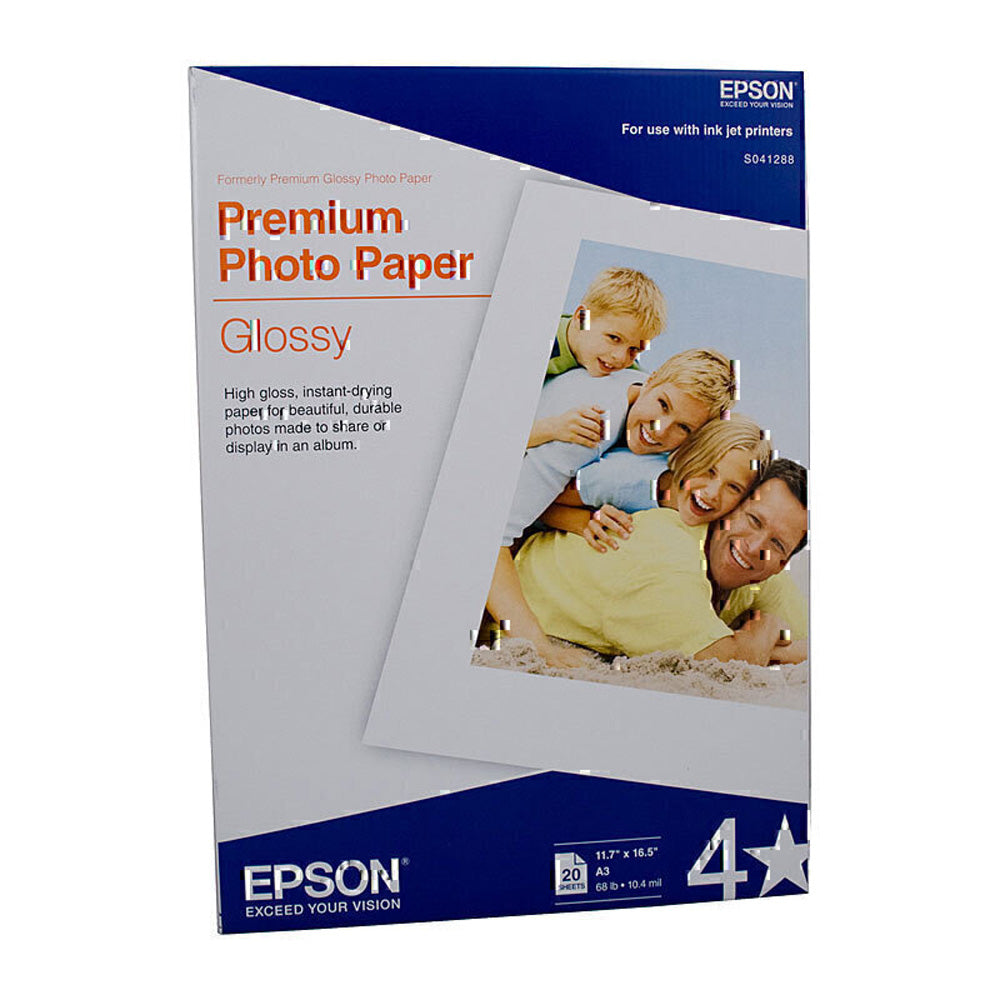 Papier photo brillant Epson Premium 20pc