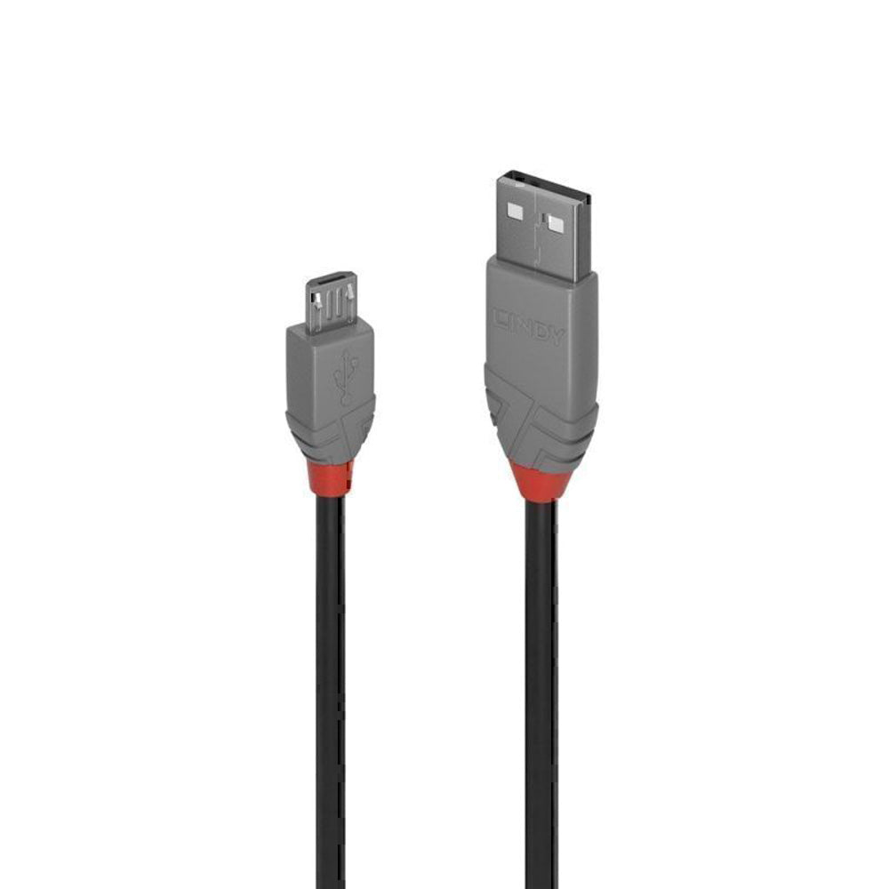 Lindy USB-A 2.0 bis Micro-B Anthra Line