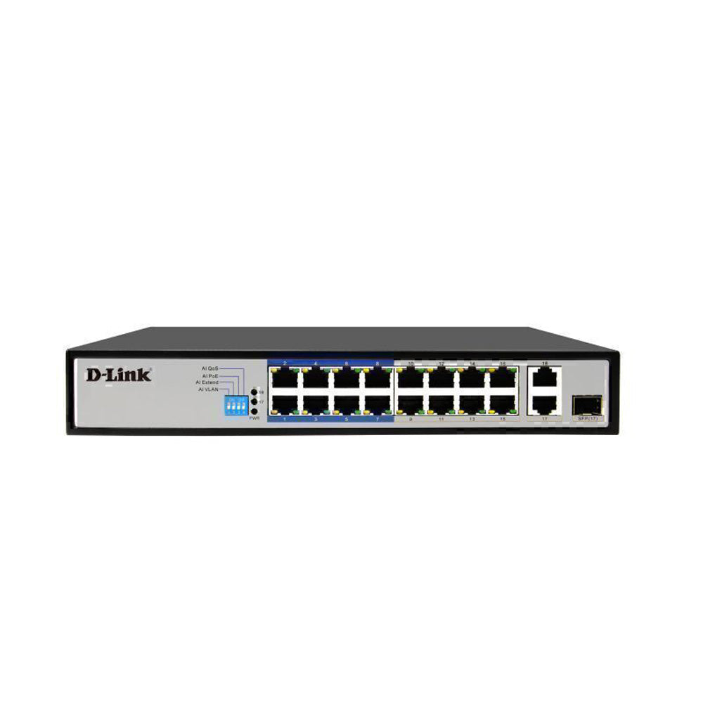 D-Link Poe Switch m/ Long Reach Port