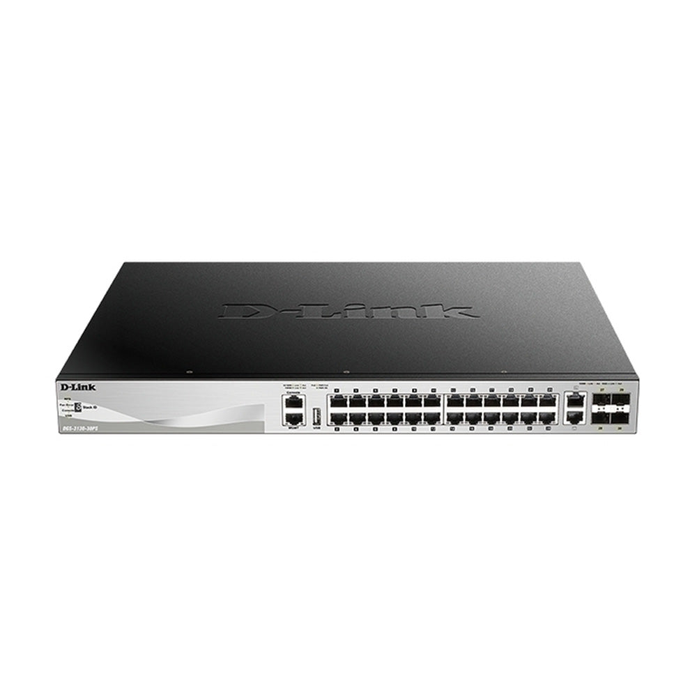 D-link stapelbare Gigabit Poe-laag 3+ schakelaar