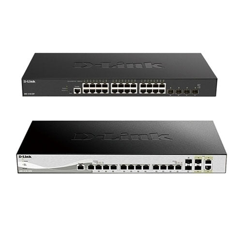 D-Link 10GBase-T Gigabit WebSmart Managed Switch