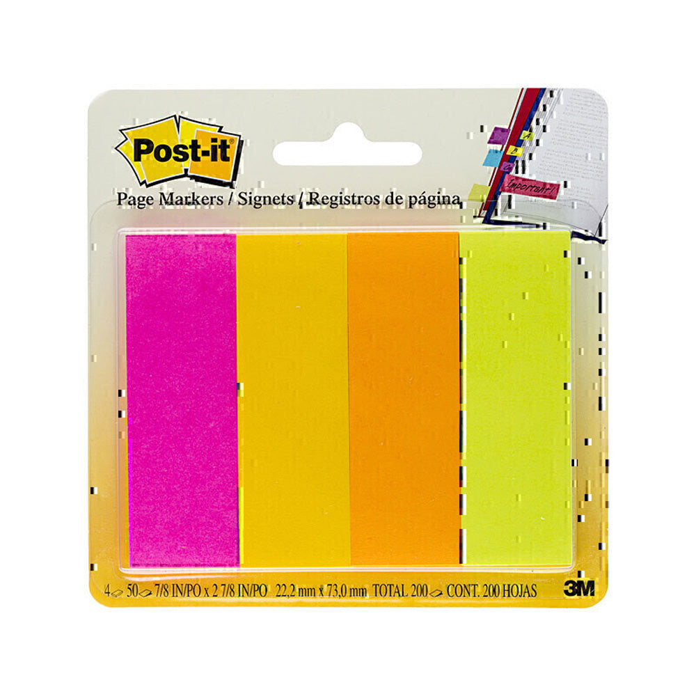 Marcatori di pagine post-it (23x73mm)