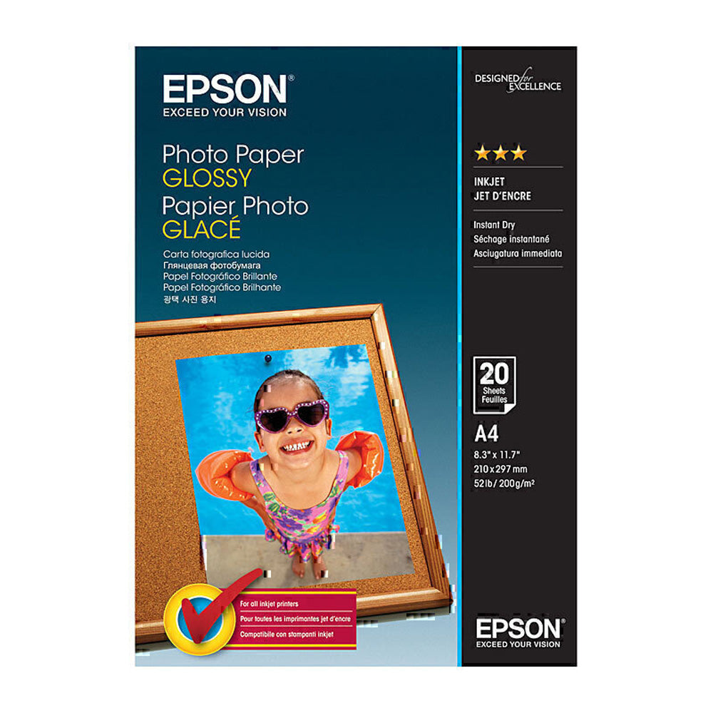 Epson błyszczący papier fotograficzny 20pc