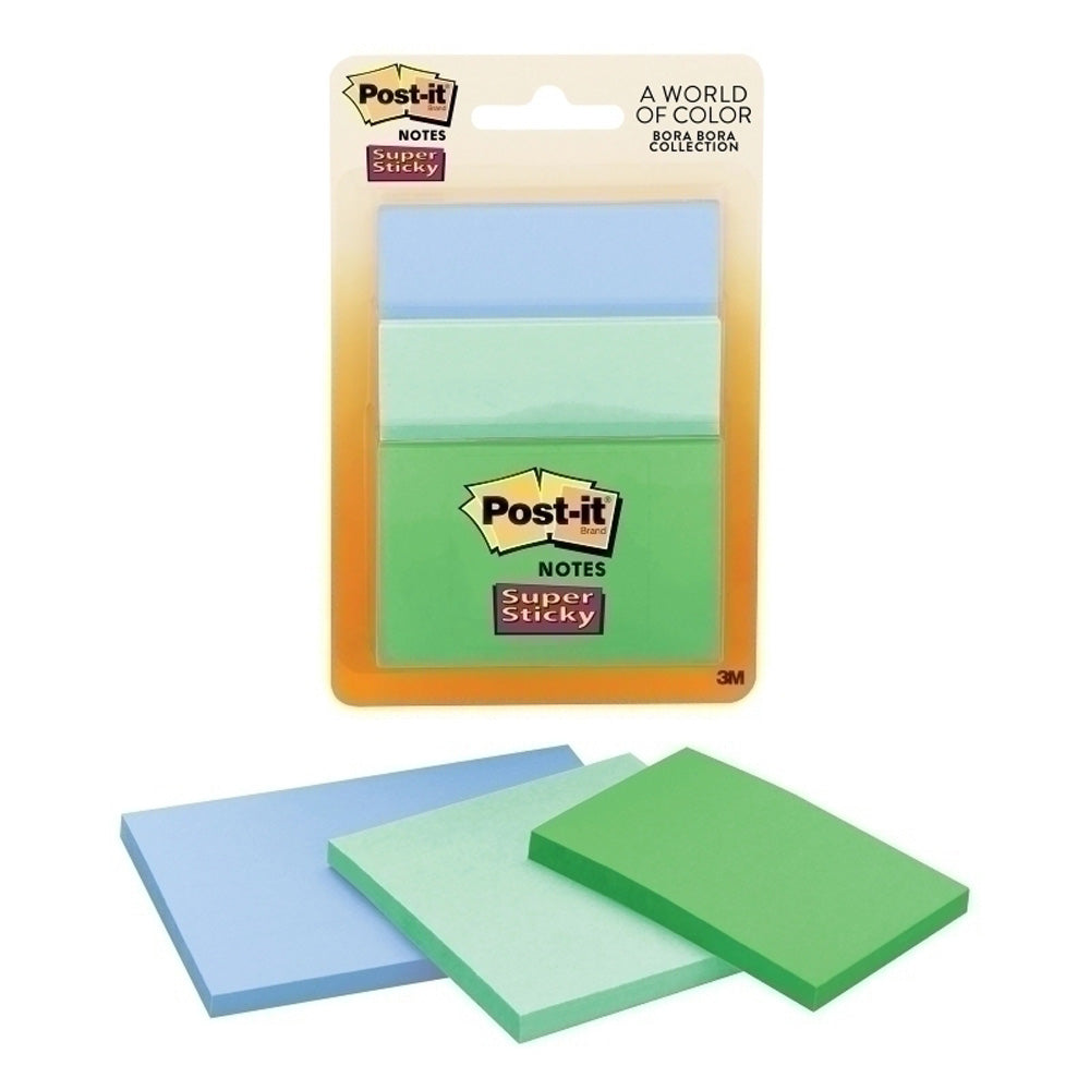 Notes post-it super collantes (3x3in)