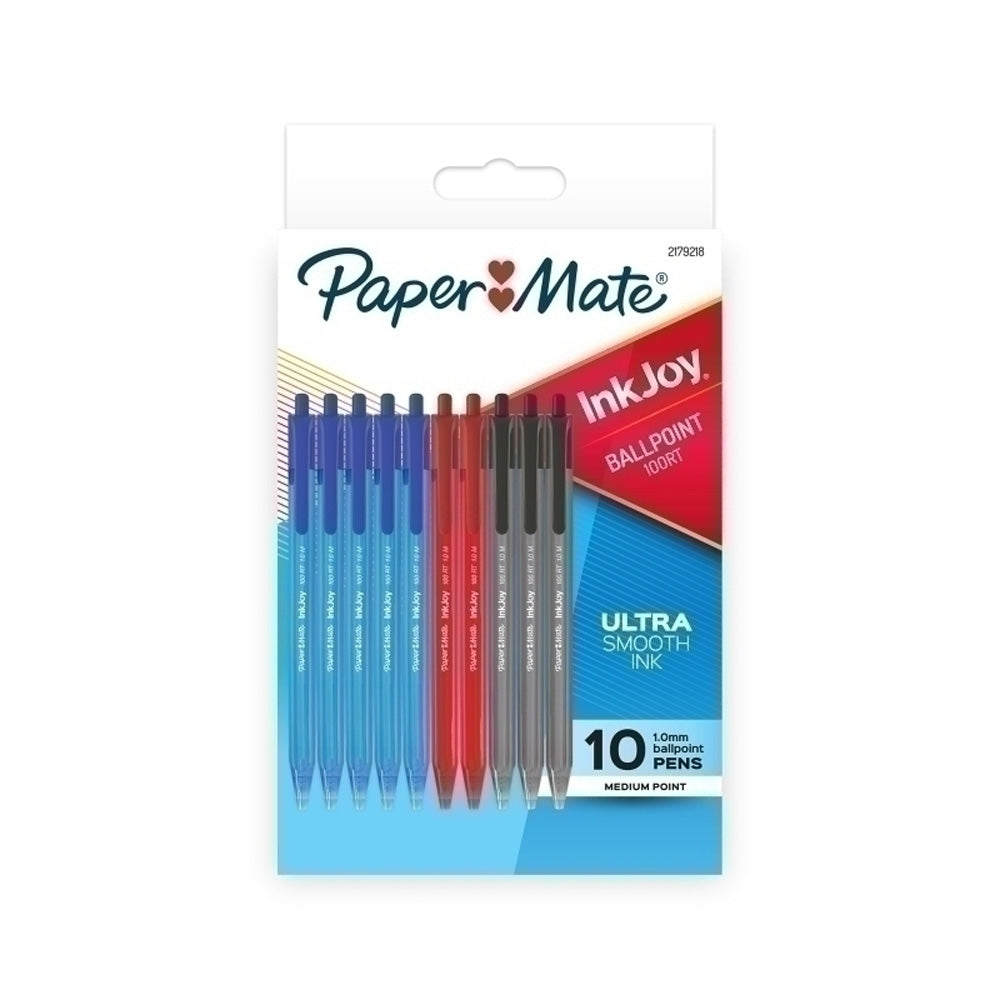 Paper Mate Inkjoy 100RT Ballpen 10r Box van 12