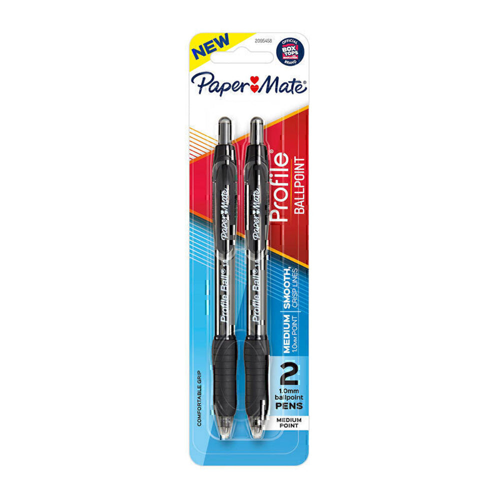 Profil PM Profil rétractable Ballpen 1,0 mm 2pk (boîte de 6)