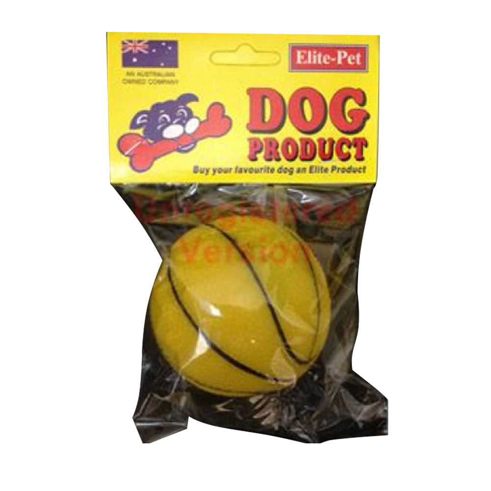 Elite Pet Squeaky Ball Dog Legetøj