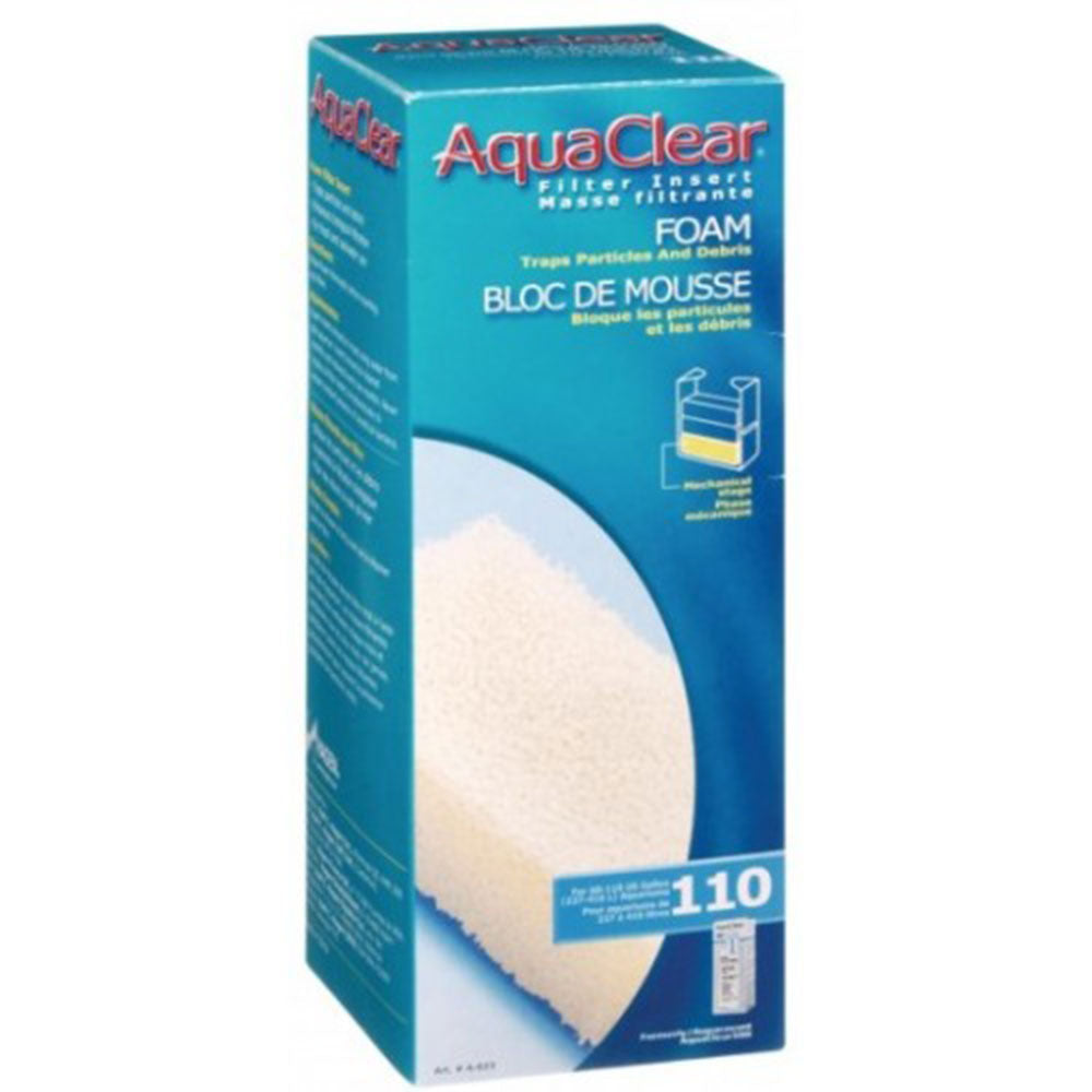 Bloco de espuma aquaclear