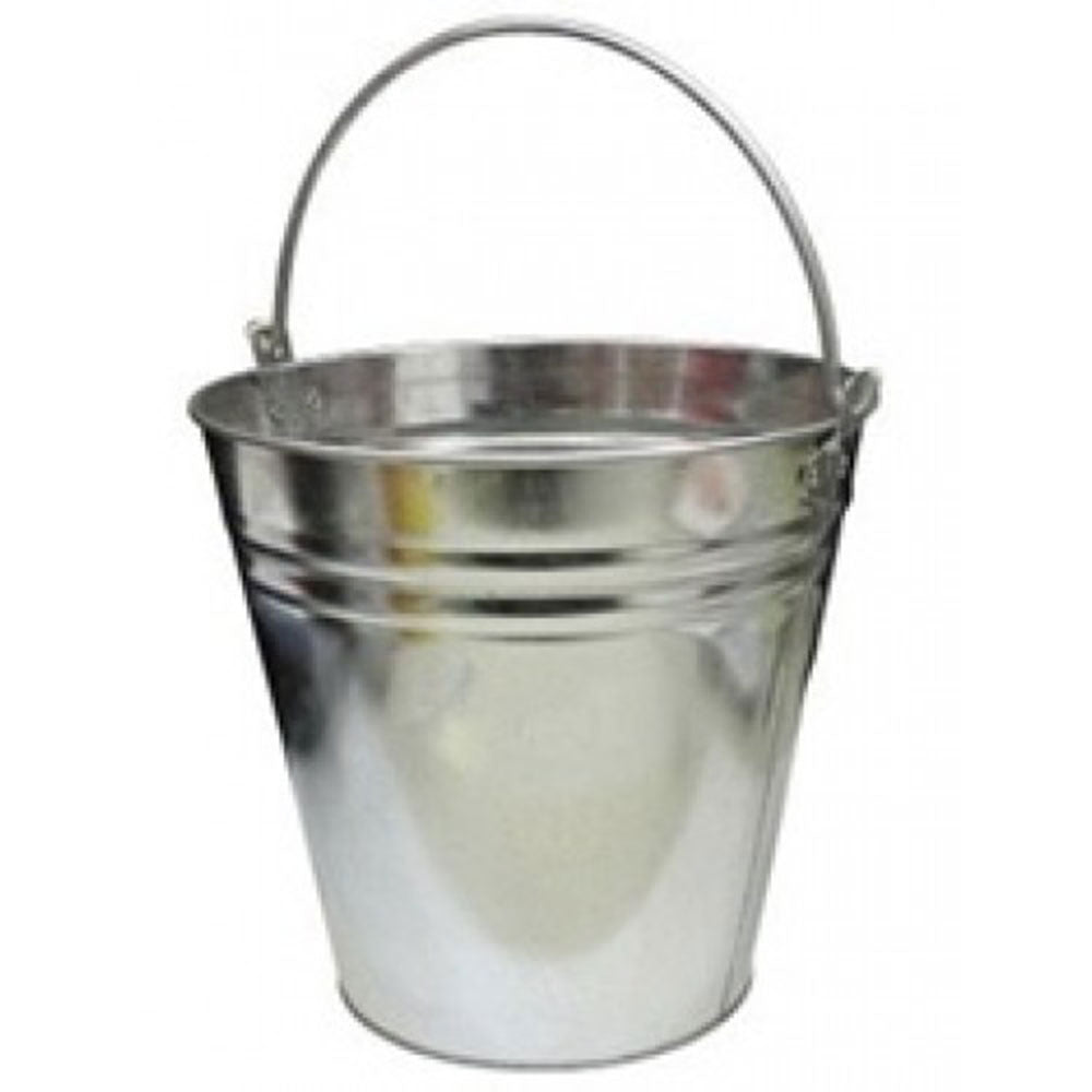 Galvanized Pet Feed Bucket