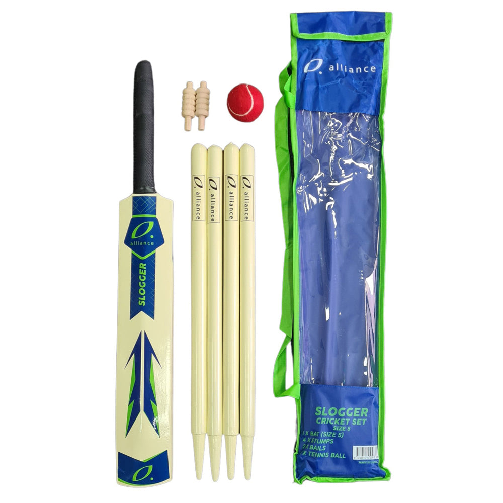 Alliance Slogger Wooden Cricket Set (Size 3)