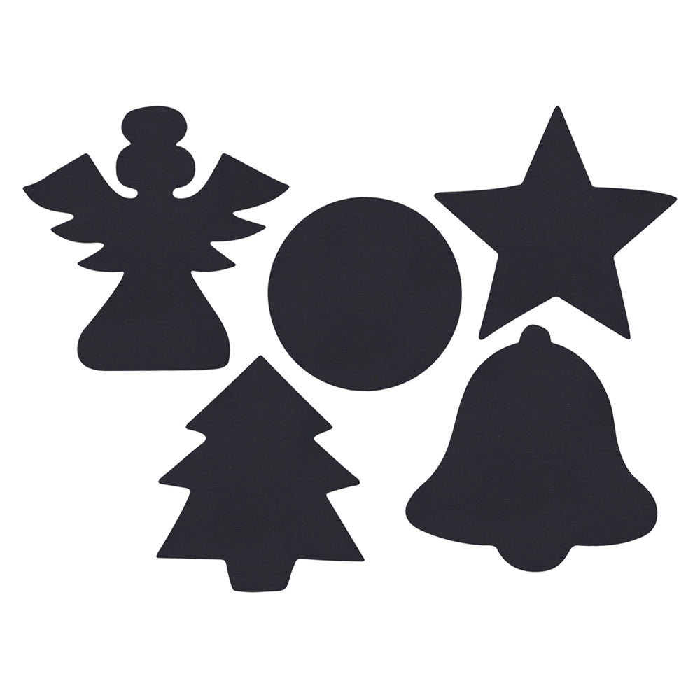 Scratch Christmas Shapes 30pk