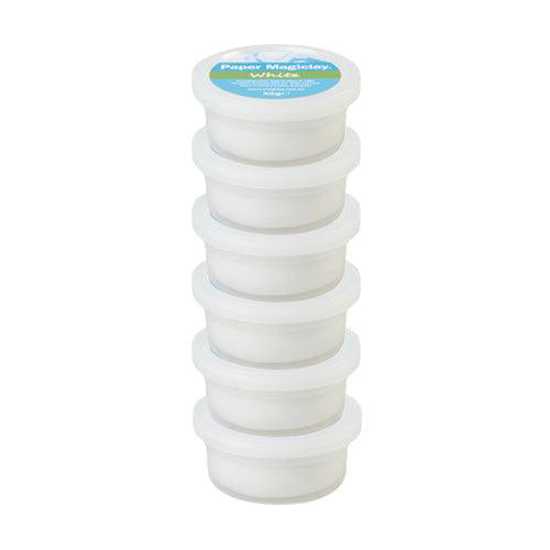 Paper Magiclay Canister 240g (White)