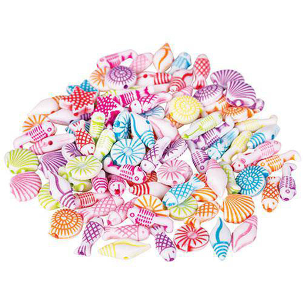 Creative School Supply Shell Beads 100g
