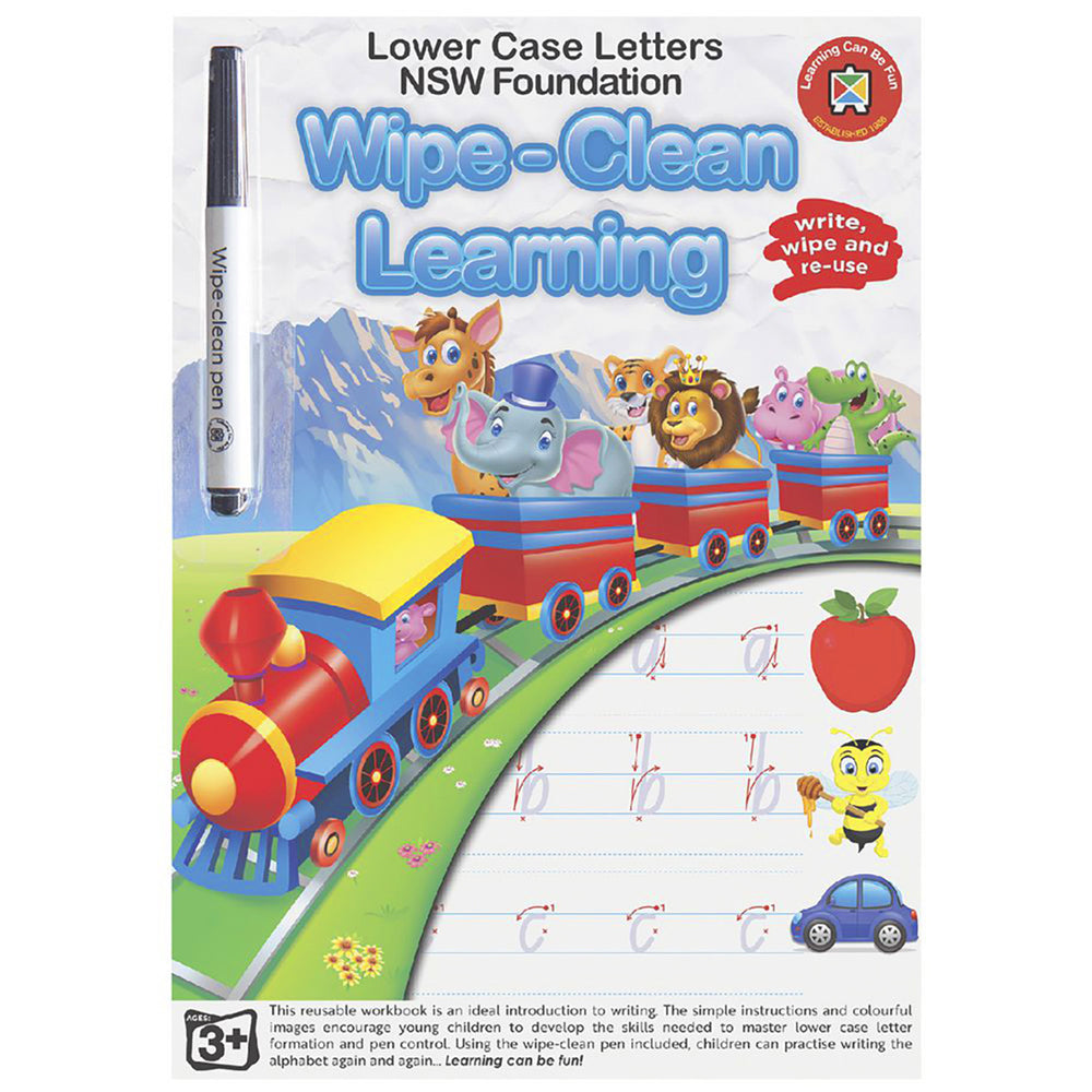 Learning Can Be Fun Wipe-Clean Learning Workbook