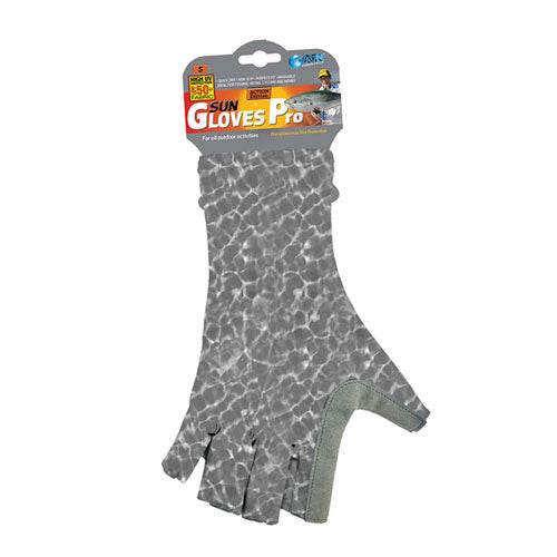 Water Print Sun Glove Pro (Grey)