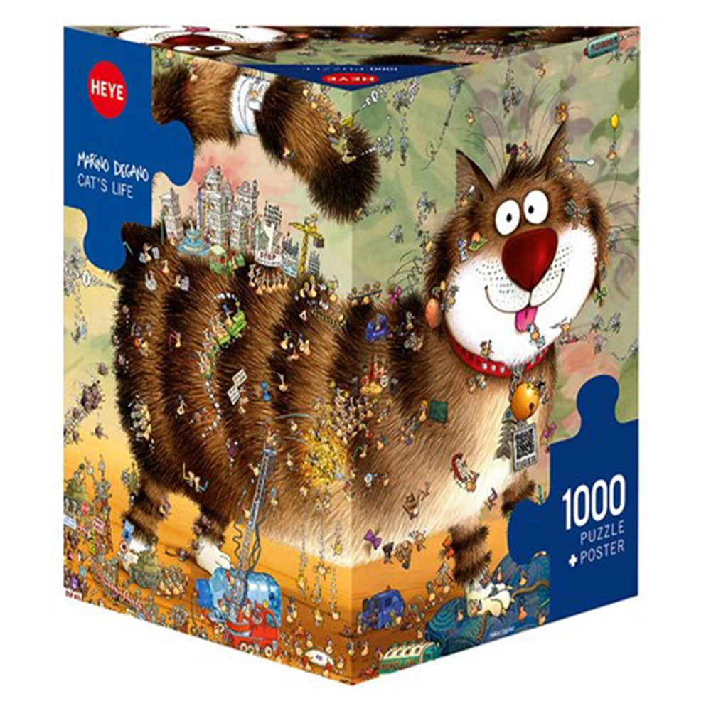 Heye degano triangolare puzzle puzzle 1000pcs