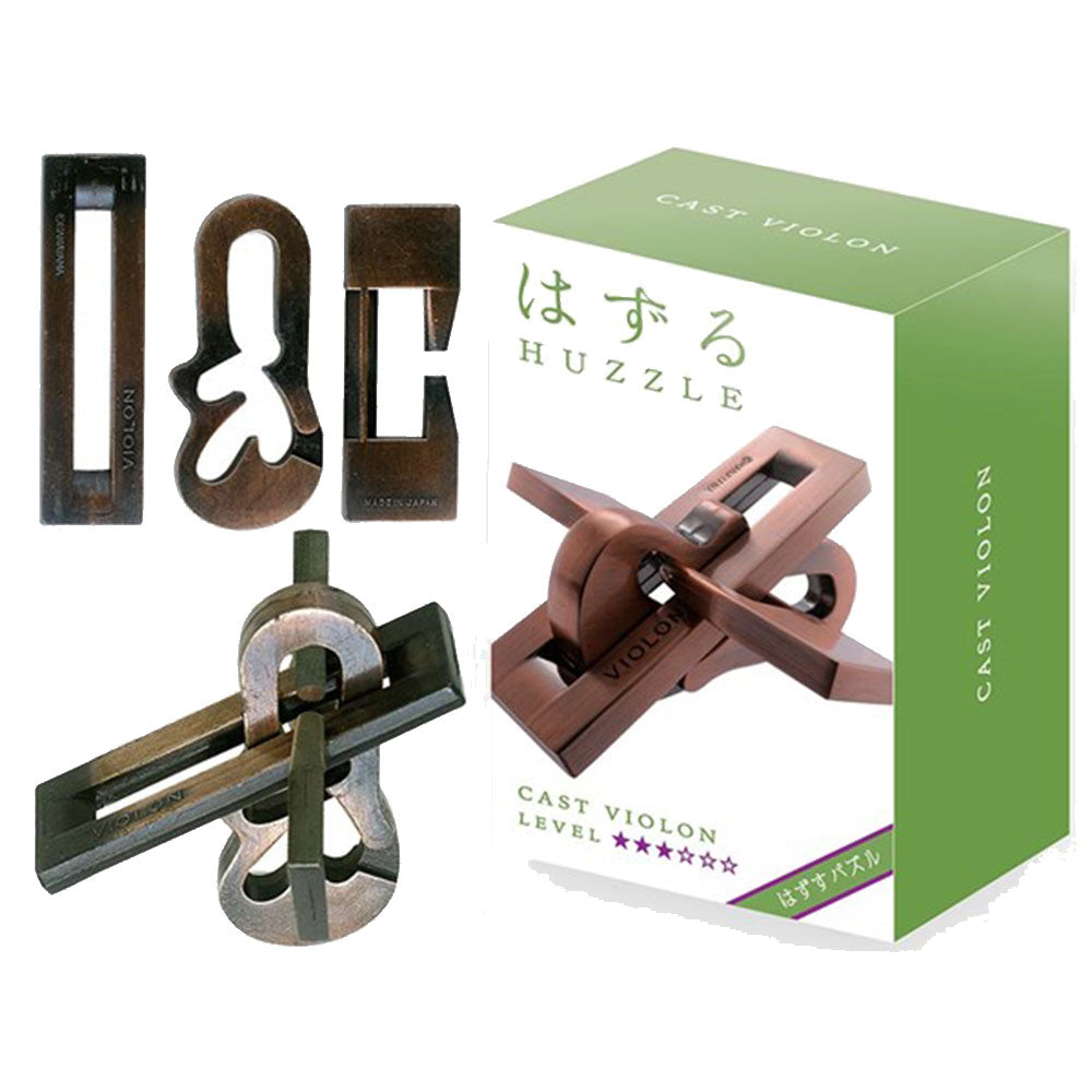 Hanayama L3 kastede Huzzle Brain Teaser -puslespil