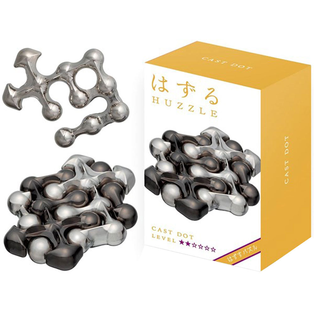 Hanayama L2 kastede Huzzle Brain Teaser -puslespil