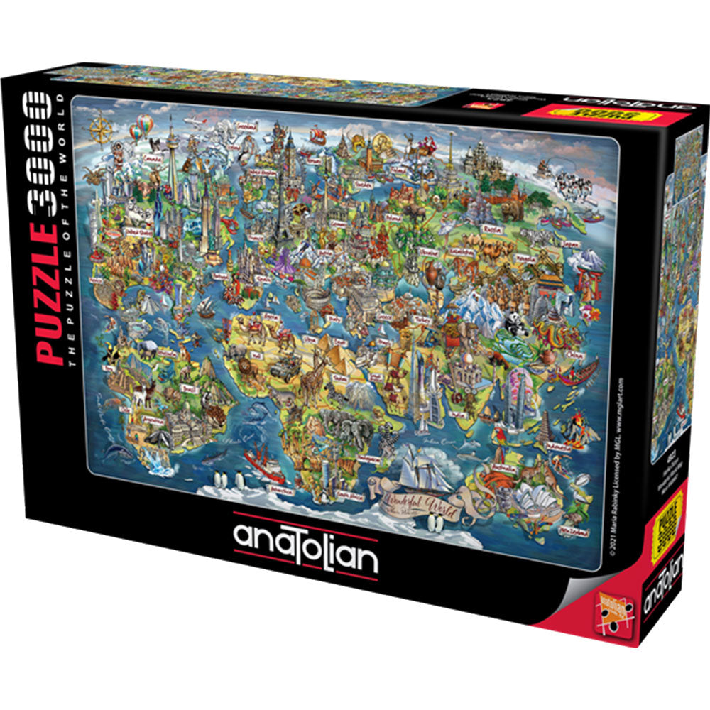 Anatolien le puzzle du monde 3000pcs