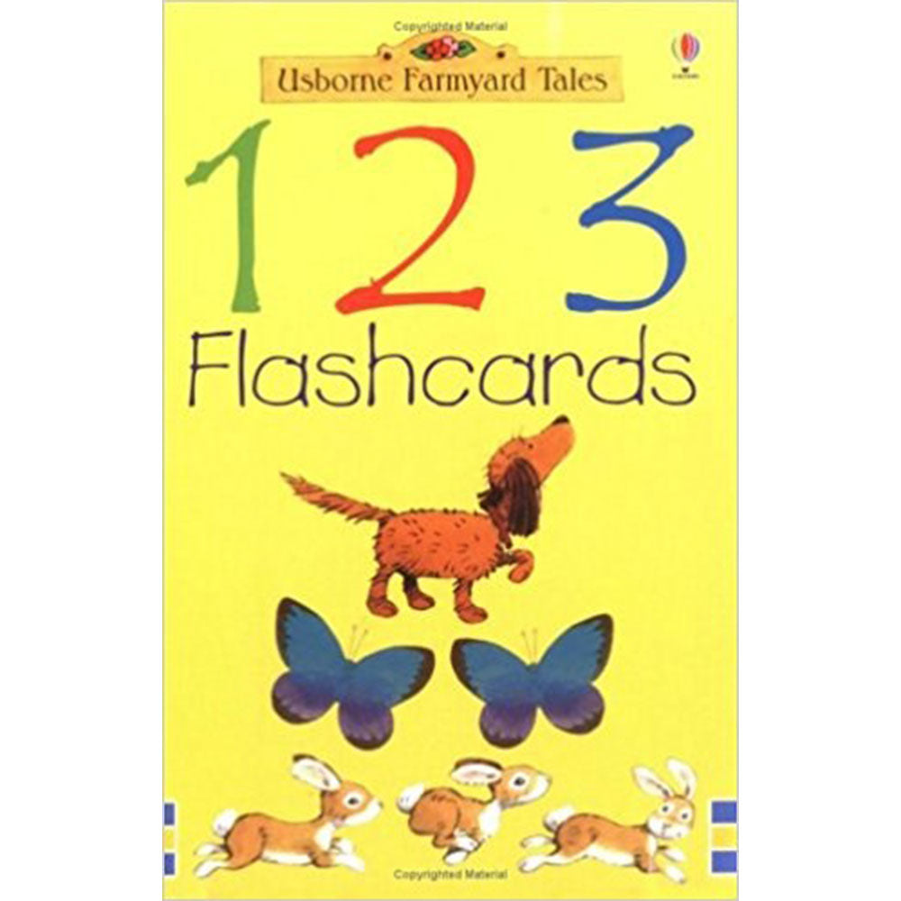 Usborne flashcard til børn