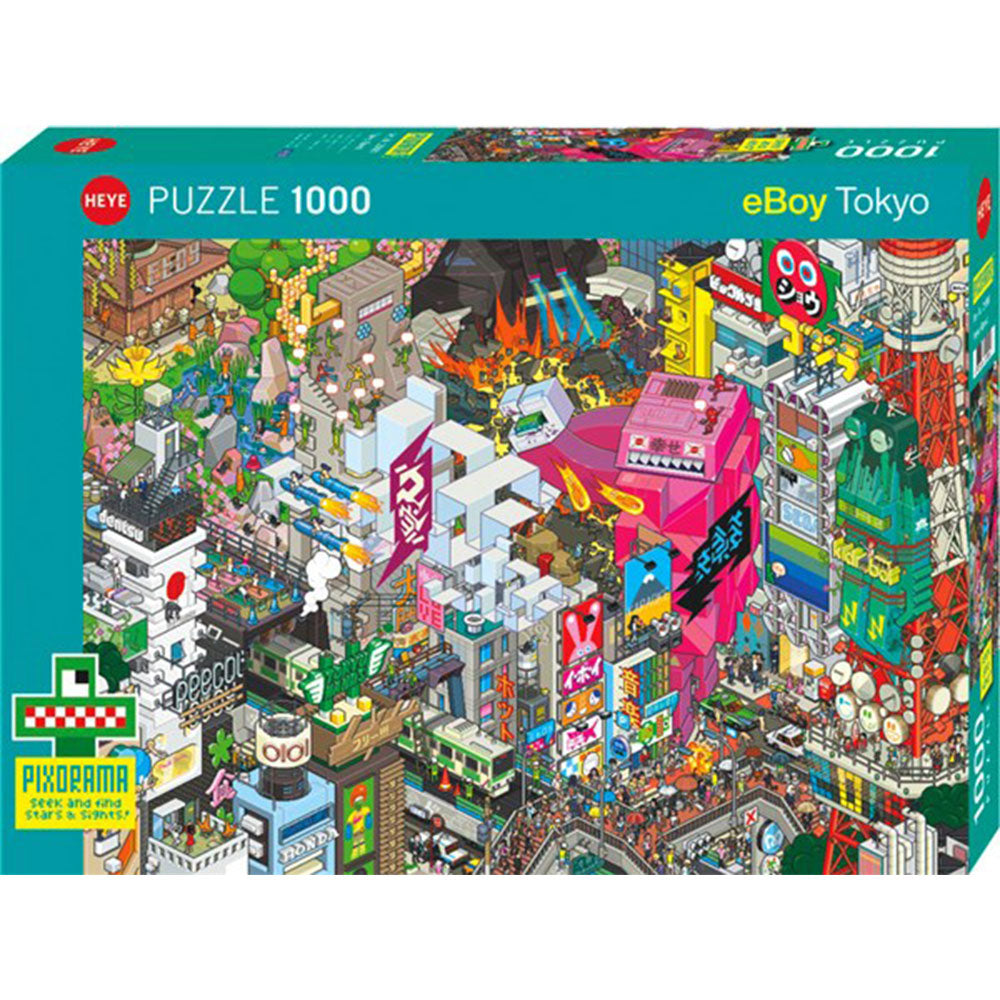 Heye eboy quest jigsaw puzzel 1000 stcs