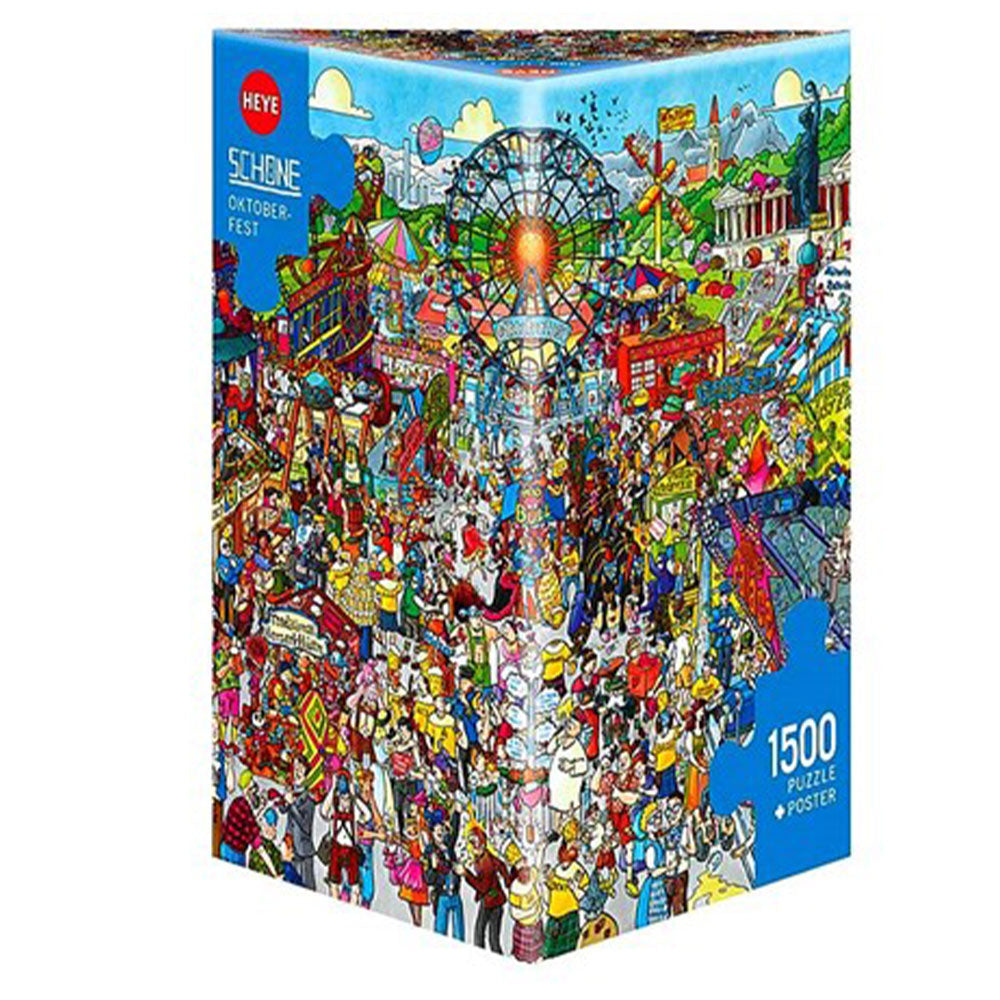 Heye Christoph Schone Puzzle Triangular 1500pcs