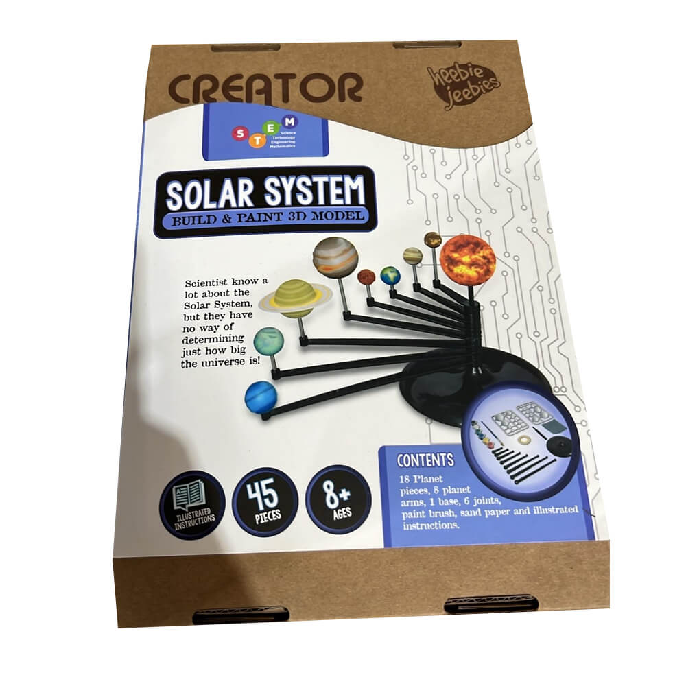 Solar System Build & Paint 3D -model