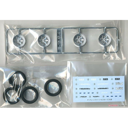 Long Champ XR-4 16" Wheel Set 1/24 Scale Model