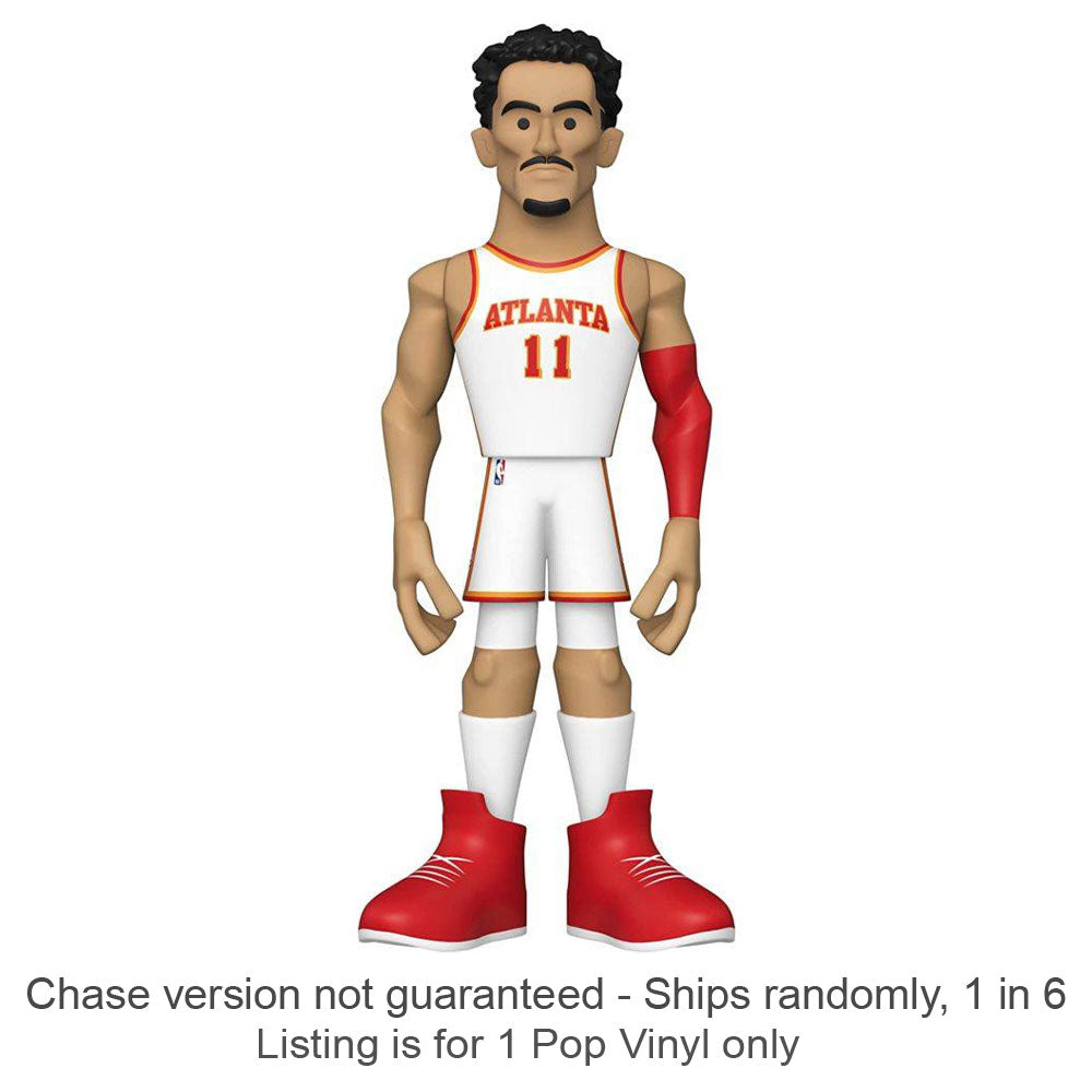 Atlanta Hawks Trae Young 12" Vinyl Gold Chase Ships 1 in 6