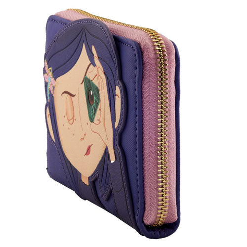 Coraline Stars Cosplay Zip Around Wallet