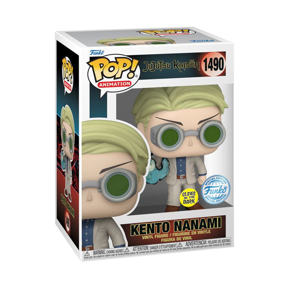 Jujutsu Kaisen Kento Nanami US Exclusive Glow Pop! Vinyl