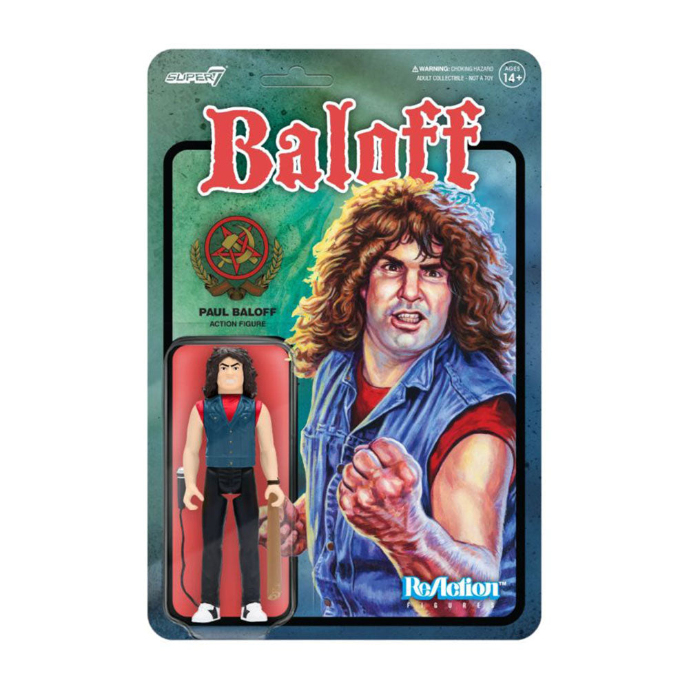 Exodus Paul Baloff ReAction 3.75" Action Figure