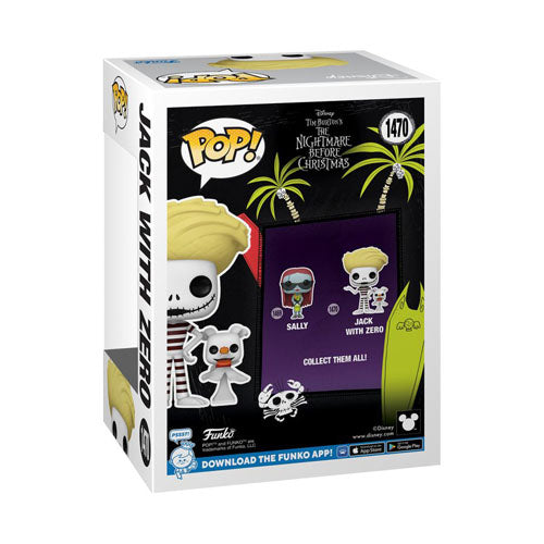 The Nightmare Before Christmas Jack with Zero Pop! Vinyl