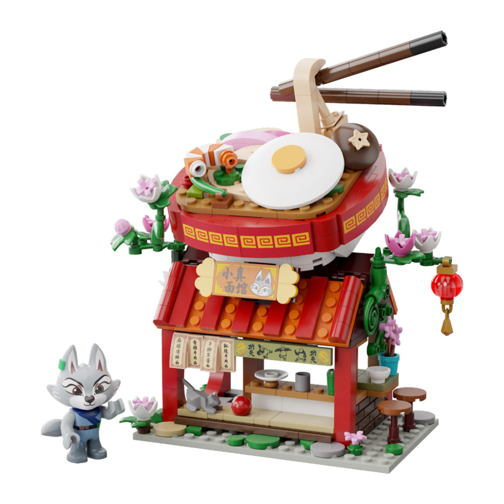 Kung Fu Panda Zhen’s Noodle Restraurant Buildable Set