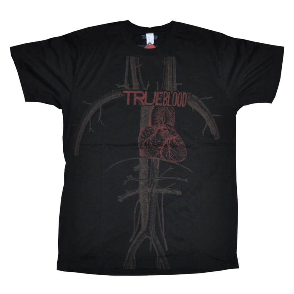 True Blood Heart Logo Male T-Shirt