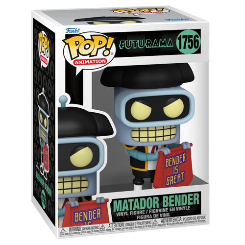 Futurama Matador Bender Pop! Vinyl