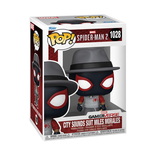 Spider-Man 2 (VG 2023) City Sounds Suit Miles Morales Pop! Vinyl