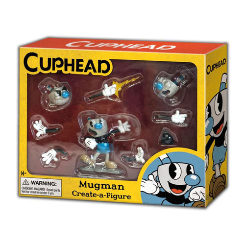 Cuphead Mugman Create-A-Figure 4" Mini Figure