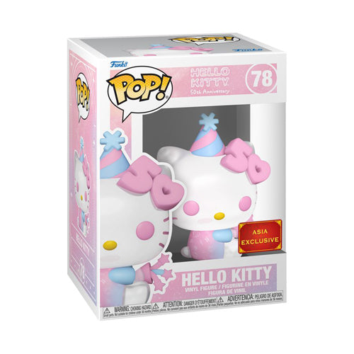 Hello Kitty 50th with Party Hat Pop! Vinyl