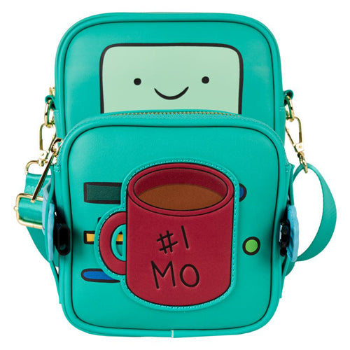 Adventure Time Bmo Crossbuddies Bag with Detachable Coin Bag