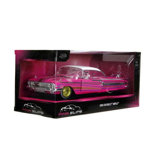 Pink Slips 1960 Chevy Impala Low Rider 1:24 Diecast Vehicle