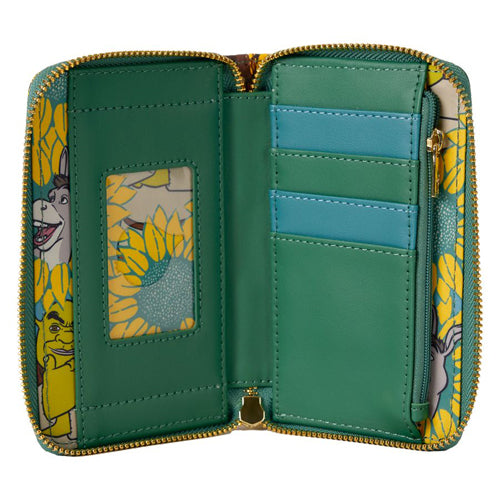 Shrek Spring Vibes Zip Around Wallet