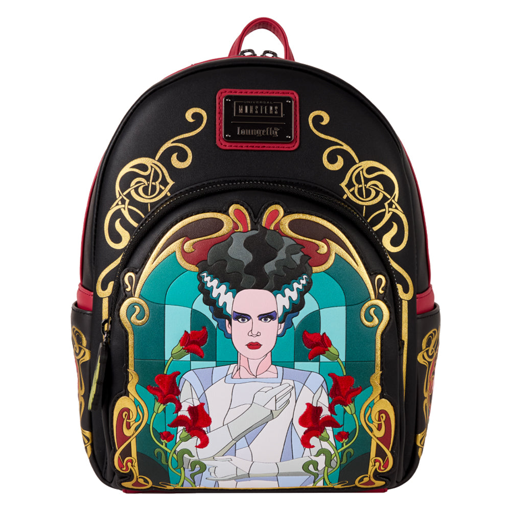 The Bride of Frankenstein Stained Glass Mini Backpack