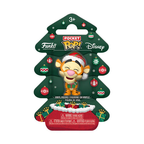 Winnie the Pooh Tigger Holiday Pocket Pop! Vinyl